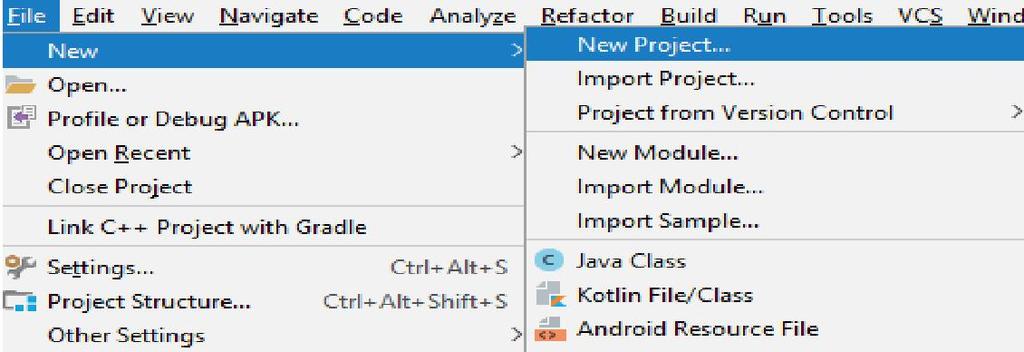 Εικόνα 18: Μονοπάτι για κατέβασμα του android studio. 3.