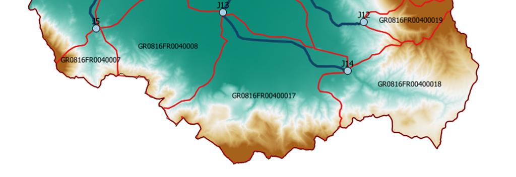 4: Χάρτης περιοχής μελέτης, στον οποίο απεικονίζεται η