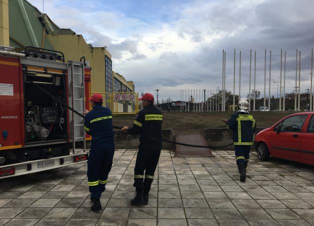 Έναρξη συμβάντος - 15:34 15:34 Η Πυροσβεστική Υπηρεσία ενημερώνει το Emergency Call Center για το συμβάν μέσω του TETRA.