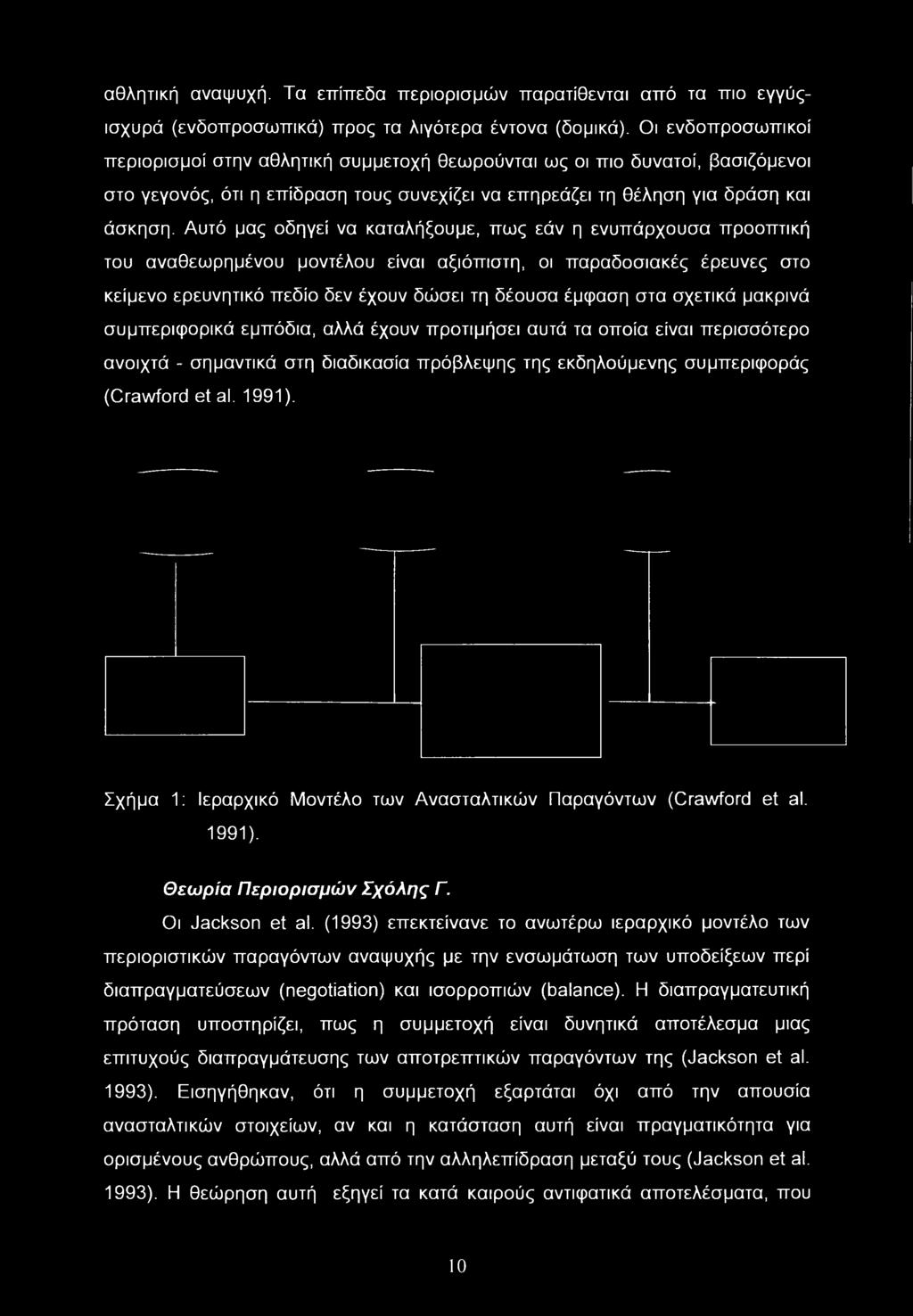 Αυτό μας οδηγεί να καταλήξουμε, πως εάν η ενυπάρχουσα προοπτική του αναθεωρημένου μοντέλου είναι αξιόπιστη, οι παραδοσιακές έρευνες στο κείμενο ερευνητικό πεδίο δεν έχουν δώσει τη δέουσα έμφαση στα
