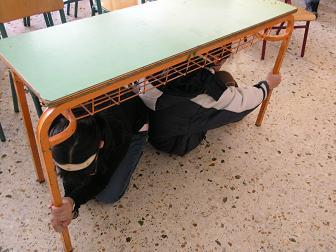 Πριν τον Σεισμό: Ασκήσεις ετοιμότητας Λάβετε μέρος σε ασκήσεις ετοιμότητας που διοργανώνονται στα σχολεία, στους