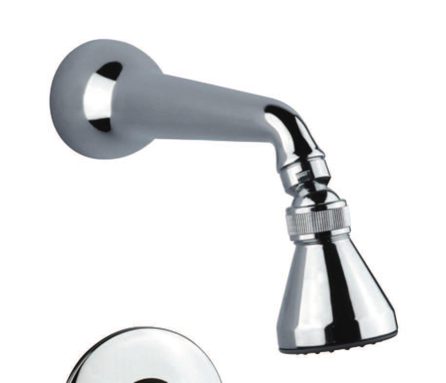 art. 43 CR 1640 Miscelatore doccia esterno con duplex, doccia idromassaggio External shower mixer with shower set, massage