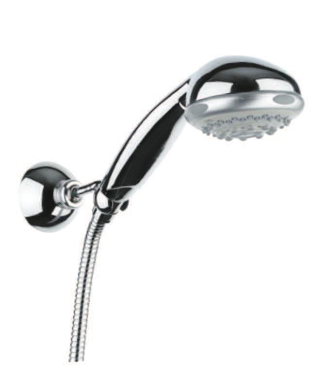 43 CR 1600 Miscelatore doccia esterno senza duplex, attacco 1/2 External shower mixer without shower set, 1/2 connection