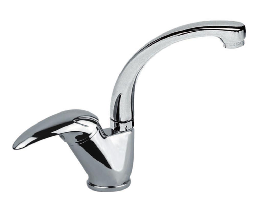 43 CR 3510 Miscelatore bidet, scarico automatico 1 1/4, flex cm 35 One hole bidet mixer, 1 1/4 automatic pop up waste, flex cm 35 Mitigeur bidet, vidage automatique 1 1/4,