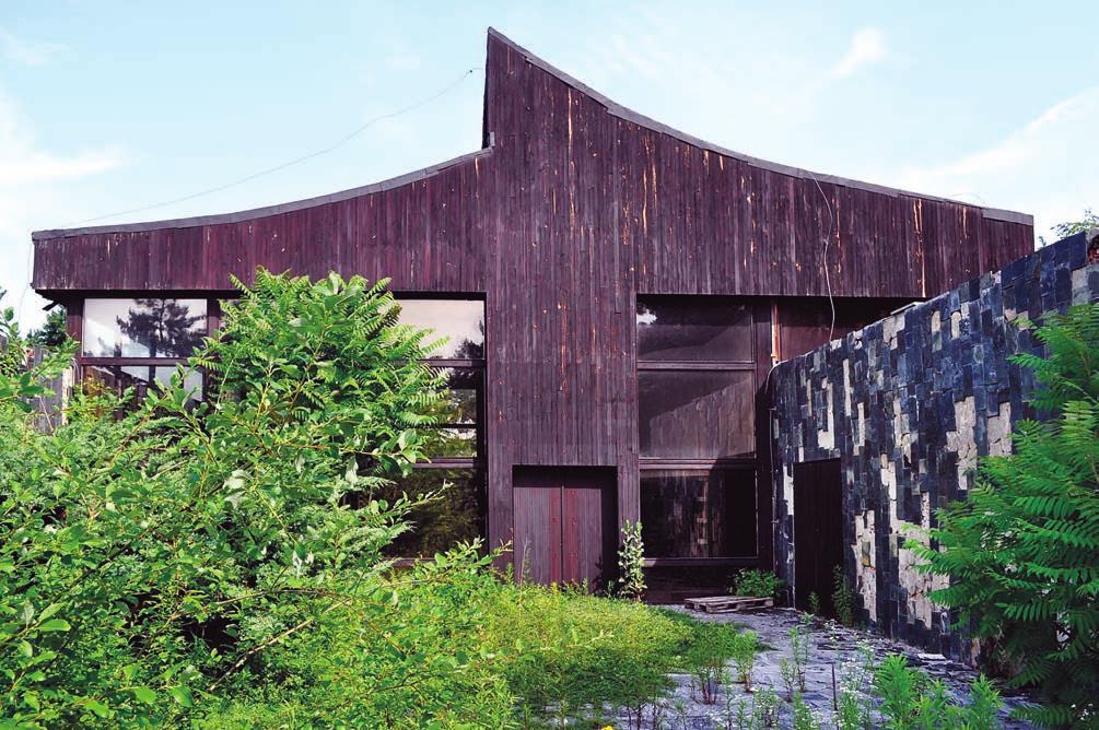 ivan ruleri, samgloviaro darbazi/ivan Ruller, The Mourning Hall in Brno-Židenice, 1977-83 rodesac arsebuli arqiteqturis modifikaciaze musaobt?