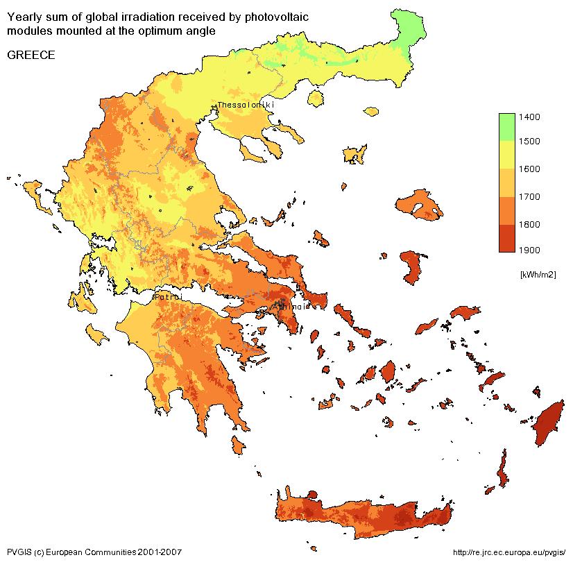 2.6 Απνιαβή θαη ρξήζε ηεο ειηαθήο αθηηλνβνιίαο. Όπσο είδε έρεη αλαθεξζεί ζηελ παξάγξαθν 2.1.