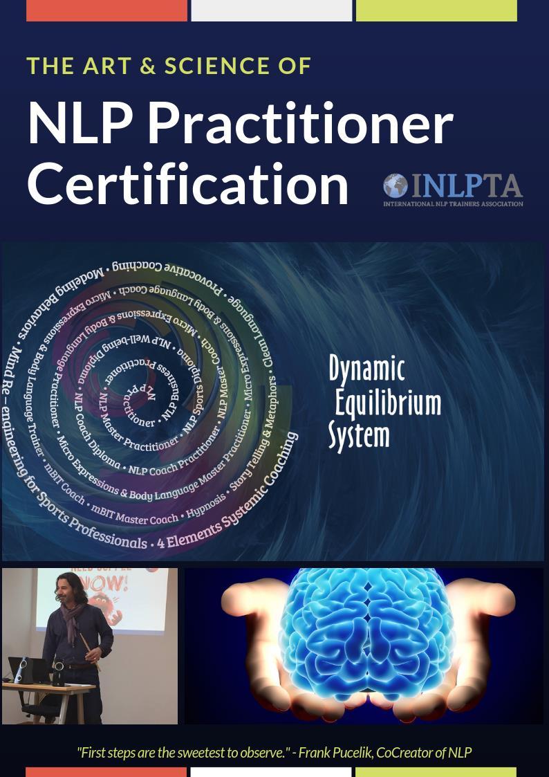 [Έτος] NLP Practitioner Training Info NLP
