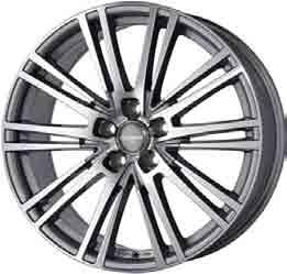 WHEELWORLD WH18 Bestellnr. WH18 Daytonagrau, poliert 7,5 x 17 5/112 8,0 x 18 5/112 8,5 x 19 * 5/112 9,0 x 20 5/112 WHEELWORLD WH18 Bestellnr.