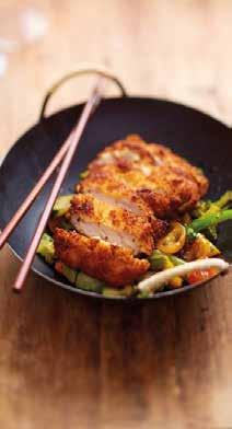 Kara Cooking instructions Oven Preheat the oven to 180 C Heat for 7-8 min Deep fat fryer Heat the oil to 180 C Fry for 2-3 min This product can garnish your dishes, bentos, salads, japanese rolls.