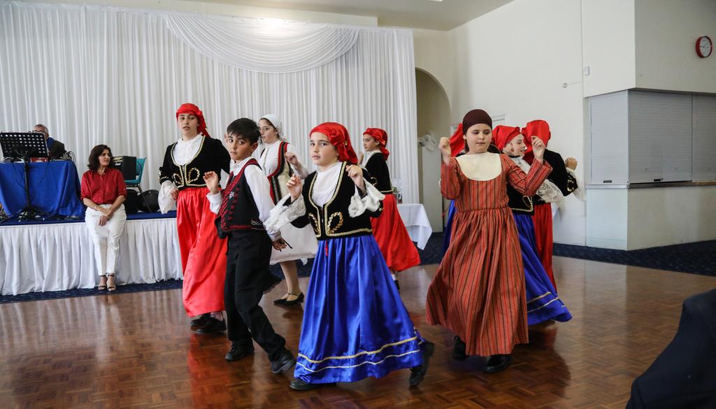 Page 3 Our Intermediate and Junior Dancers performing at the St. Anna s day luncheon.