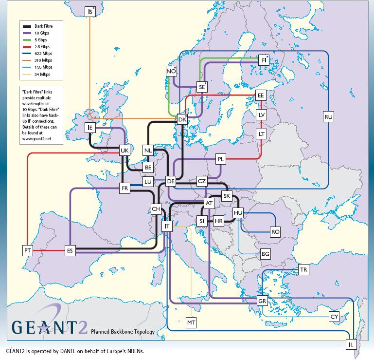 Δίκτυο Ευρείας Περιοχής GEAN 2: Συνδέει τα