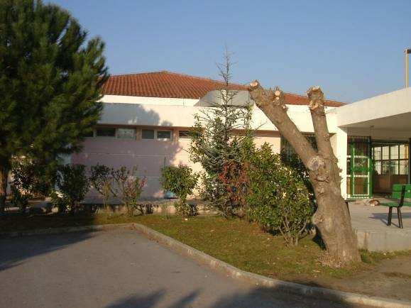 Χώρος μπροστά από το κυλικείο (πηγή :Προσωπικό αρχείο Α.