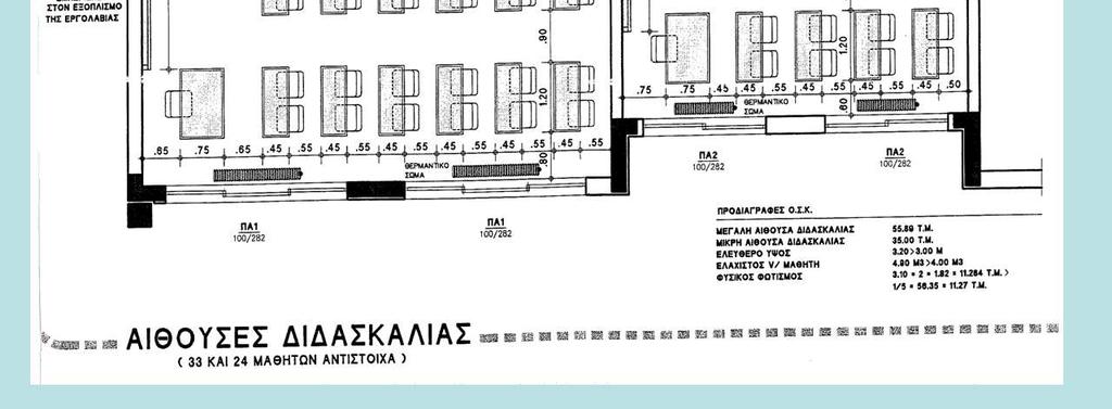 κτηριακού συγκροτήματος 3ου & 4ου