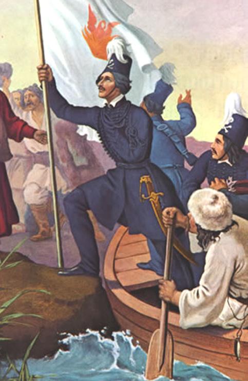 Τον χρόνο 1814 στην Οδησσό, συναντούνται τρεις Έλληνες και αποφασίζουν τη σύσταση μιας αυστηρά συνωμοτικής οργάνωσης, η οποία θα προετοίμαζε τον ξεσηκωμό όλων των Ελλήνων και την απελευθέρωσή τους