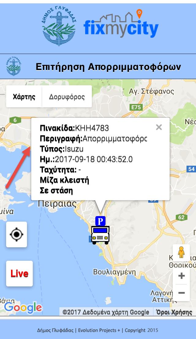 Ένας δημότης δύναται να πετάξει τα απορρίμματα του λίγα λεπτά πριν την άφιξη του απορριμματοφόρου και με αυτό να επιτύχει μείωση της επιβάρυνσης του περιβάλλοντος, μείωση των οσμών ή ακόμα και