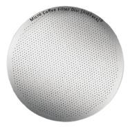 για AeroPress Κατασκευασμένο από ανοξείδωτο ατσάλι Επαναχρησιμοποιήσιμο Μικρές οπές διαμέτρου Ø 0,2mm Διάμετρος φίλτρου Ø 62mm