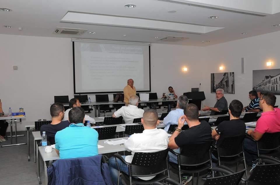 19.7. Σεμινάριο με θέμα: «Ασφάλιση Κατασκευαστικών Έργων» Υιοθετώντας το θέμα της ορθολογιστικής ασφάλισης των κατασκευαστικών έργων ως πρωταρχικής σημασίας, διοργάνωθηκε με πλήρη επιτυχία το πιο