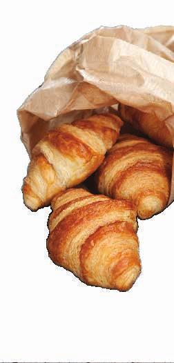 Ρωτήστε μας για την πίτα της ημέρας Ask us for the pie of the day PUFF PASTRIES Κουλούρι Θεσσαλονίκης / Round bread roll 0,70 Traditional products Κουλούρι με Philadelphia / Round bread roll