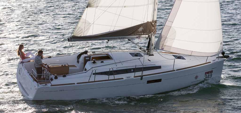 FREEPRESS ΤΕΥΧΟΣ/ISSUE 5 IOYNIΟΣ/JUNE 2014 Jeanneau Sun Odyssey 349 Παρουσιάζοντας το Sun Odyssey 349 στα πιο πρόσφατα διεθνή ναυτικά σαλόνια, με τις καθαρές γραμμές