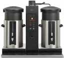 Μηχανές καφέ φίλτρου Σειρά COMBI LINE Με 1 ή 2 κινητά δοχεία για παραγωγή μεγάλων ποσοτήτων καφέ σε μικρό χρόνο.