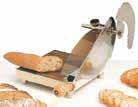 Μαχαίρι κοπής ψωμιού με βάση 025.0099 313 230 χ 230 mm Χειροκίνητο, ανοξείδωτο, οδοντωτό μαχαίρι κοπής ψωμιού.