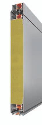 έως 49 mm Πολυαµίδιο 24 mm U f =1,8-2,5 W/m2K U w =1,56 W/m2K (για διαστάσεις κουφώµατος1,5 x 2,2m; U g =1,0 W/m2K; ψ=0.