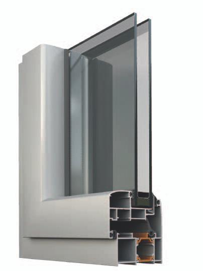 M20650 Το SMARTIA M20650 είναι ένα ιδιαίτερα κοµψό ανοιγοανακλινόµενο θερµοµονωτικό σύστηµα µε µοντέρνο σχεδιασµό, το οποίο έχει ως κύριο χαρακτηριστικό τη χρήση κρυφού φύλλου.