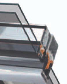 / Structural version available without aluminium covers, using the same mullions and transoms.