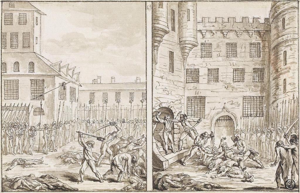 15. Η σφαγή στο Σαιν Ζερμαίν ντε Πρε στις 2 Σεπτεμβρίου 1792.