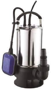 ΤΑΣΗ HP ΑΚΑΘΑΡΤΩΝ ΥΔΑΤΩΝ Watt Μ/Υ Max mt ΠΑΡΟΧΗ Max lt/h ΒΑΘΟΣ  Max mm ΒΑΡΟΣ Kg KQ550B63P ΑΚΑΘΑΡΤΩΝ 230V 0,75 550 6,5 10000