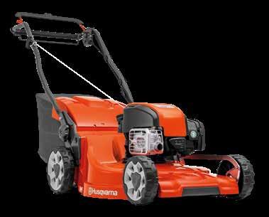 οπίσθιας εκτόξευσης Κινητήρας Briggs & Stratton (LC247S: 450e 125 cm 3 / LC253S / LC353V: 650EXI 163 cm 3 ) Κεντρική και εύκολη ρύθμιση ύψους κοπής (20-75 mm / 6 θέσεις) Συνθετικό πλαίσιο κοπής: