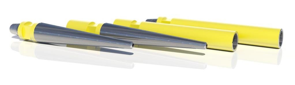 Εργαλεία αλίευσης σωλήνων και στελεχών Casing and drill rod fishing tools Αλιευτικοί ά ονας (κολαούζα) Διατίθεται μια πλήρης σειρά αλιευτικών αξόνων (κολαούζα) που καλύπτει όλη τη γκάμα στελεχών,