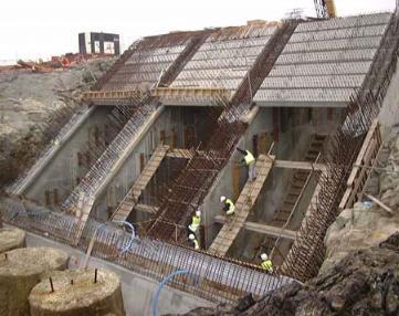 Εικόνα 2.8 Έργα πριν την λειτουργία του σταθμού (Πηγή: Queen s University of Belfast, 2002) 2.4.