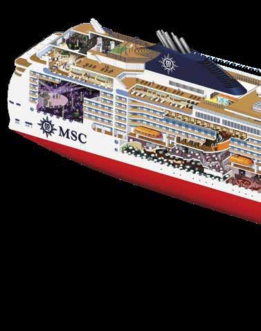 ΑΘΛΗΤΙΚΟ ΚΕΝΤΡΟ MSC Magnifica MSC Musica Τα δύο κρουαζιερόπλοια εκφράζουν τη διαχρονική κομψότητα