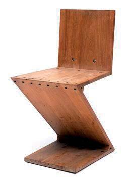 εικόνα 43 Gerrit Rietveld, 1934, Zigzag chair