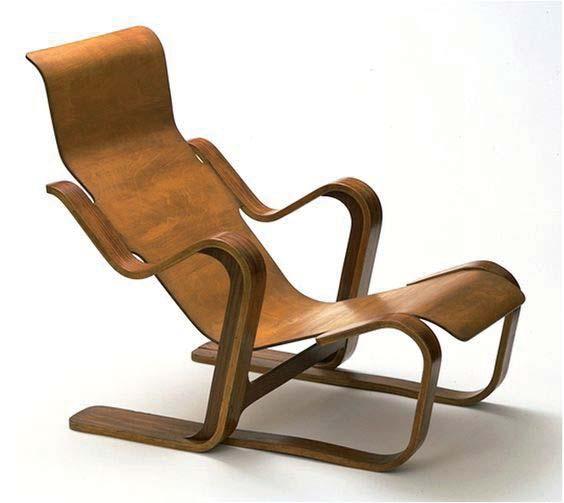 εικόνα 46 Marcel Breuer, 1939, ξύλινο κάθισμα από καμπυλωμένο κόντρα