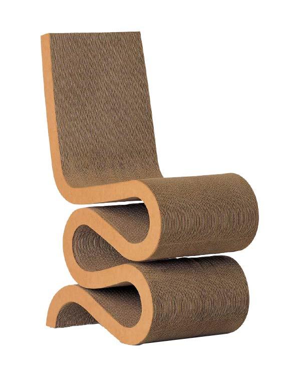 εικόνα 69 Frank Gehry, 1972, Wiggle Chair Το έπιπλο και οι νέες