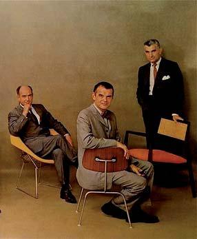 απεικονίζονται οι: George Nelson, Edward Wormley, Eero