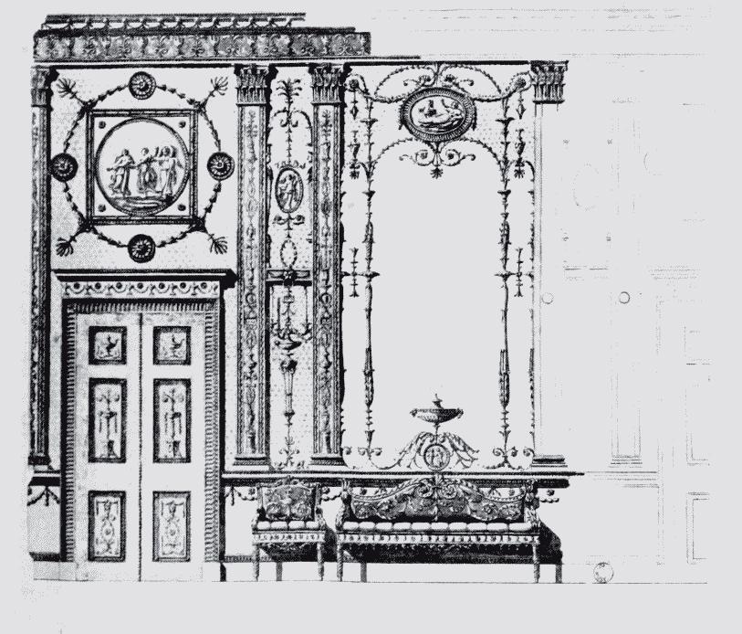5 Robert Adam, 1774, σχέδιο