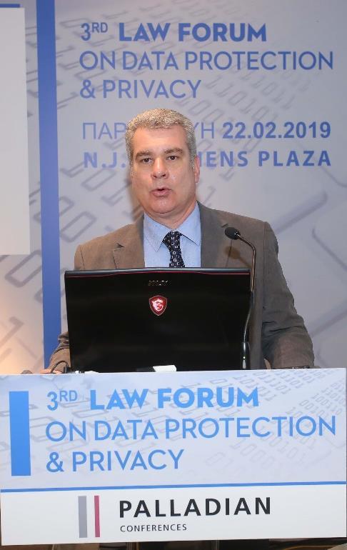 Δημήτρης Ζωγραφόπουλος Senior Legal Counsel, DPO, Ministry of Health Ο κ.