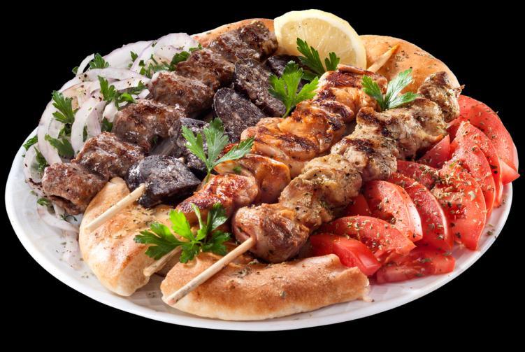 Υλικά 4 ξυλάκια χοιρινό σουβλάκι 2 ντομάτες κομμένες 1 πίτα κομμένη στη μέση 1 κραμπί κομμένο 1 λεμόνι ΣΟΥΒΛΑΚΙ ΧΟΙΡΙΝΟ ρ Οδηγίες Πάρτε τις 4 ξυλάκια σουβλάκι και ψήστε τα στα κάρβουνα.