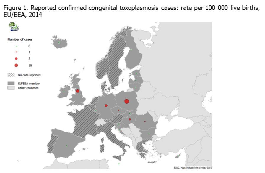 Περιπτώσεις ΣΤ στην EU/EEA, ECDC (2014) 20 14 42