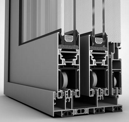 WINDOW CONCEPT IS A SLIDING WINDOW AND DOOR SYSTEM WITH THERMAL BREAK, SUITABLE FOR OPPOSED AND IN-WALL DOORS AND WINDOWS WITH HIGH REQUIREMENTS FOR THERMAL INSULATION, FUNCTIONALITY AND AESTHETICS