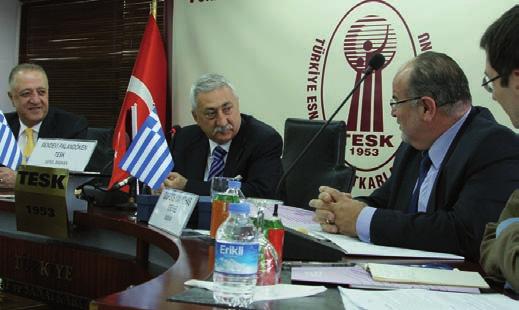 3 Ο Πρόεδρος της ΓΣΕΒΕΕ κ. Γ. Καββαθάς με τον ομότιμό του της TESK κ. Bendevi Palandoken MEKSA κ.