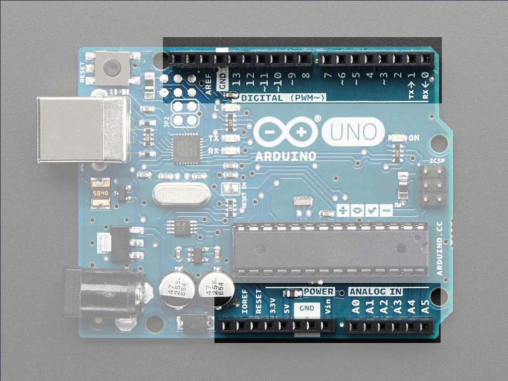 Βασικά στοιχεία του Arduino Headers Ακροδέκτες στους οποίους