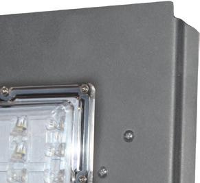 Die-casting aliuminum body with high heat transfering rate.