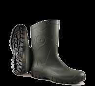 Μπότες γόνατος με το ιπτάμενο D λογότυπο 022 Dunlop Dee K580011 36-48 Κομψά σχεδιασμένη σόλα με το λογότυπο της