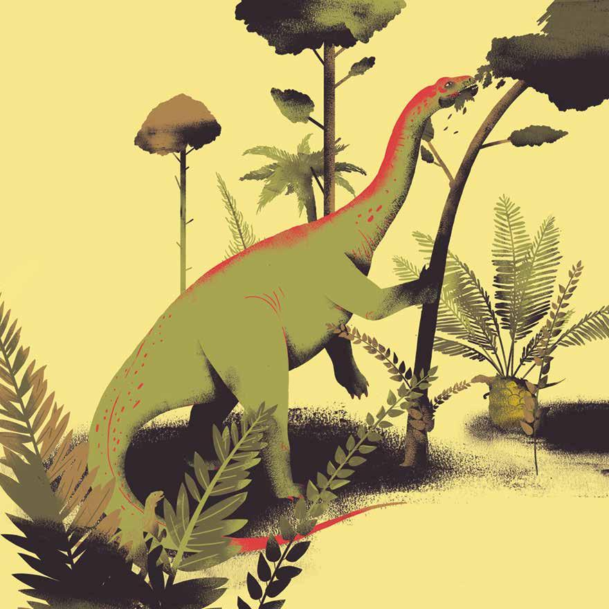 ΦΥΤΟΦΑΓΑ Ανθετόνιτρος: Είναι κοντινό ξαδερφάκι του Πλατεόσαυρου, αλλά πολύ μεγαλύτερος.