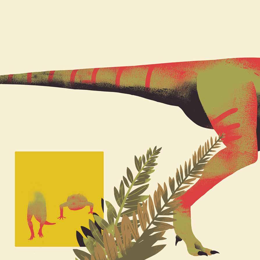 Τα χαρακτηριστικά των δεινόσαυρων: Ερρεράσαυρος Τι σημαίνει να είσαι δεινόσαυρος; Πολλά από τα πλάσματα που έχεις γνωρίσει στην Τριαδική είναι δεινόσαυροι: ο Ερρεράσαυρος, ο Τάγουα, ο Πλατεόσαυρος, ο