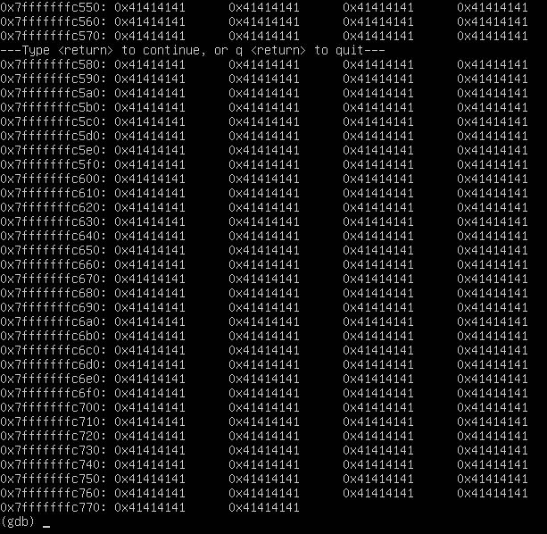 continue και x/3i $eip, τον instruction pointer, ο οποίοςrip.